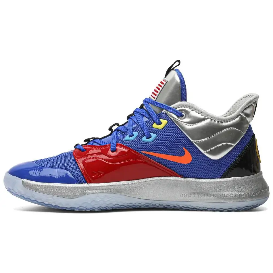 Nike shoes - Nike Pg 3 - CI2666-400 - Blue, Manufacturer: Racer Blue/Metallic Silver 0