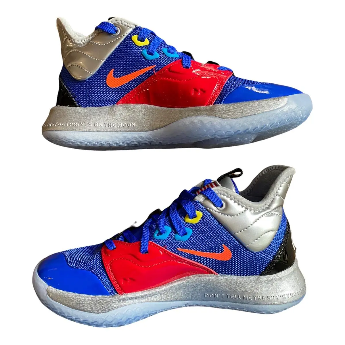 Nike shoes - Nike Pg 3 - CI2666-400 - Blue, Manufacturer: Racer Blue/Metallic Silver 1