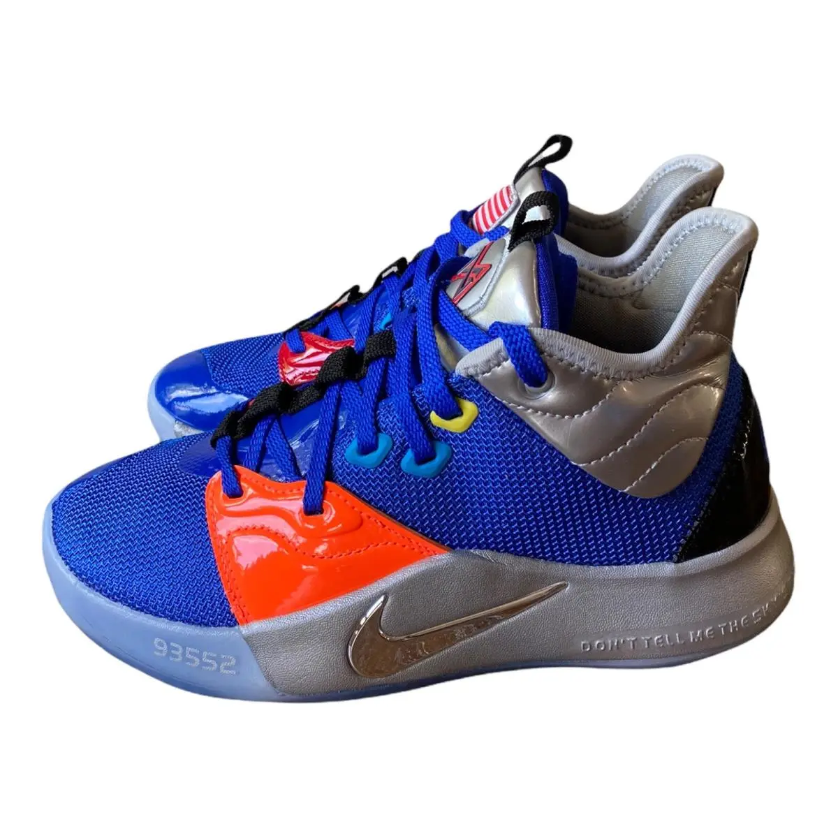 Nike shoes - Nike Pg 3 - CI2666-400 - Blue, Manufacturer: Racer Blue/Metallic Silver 2