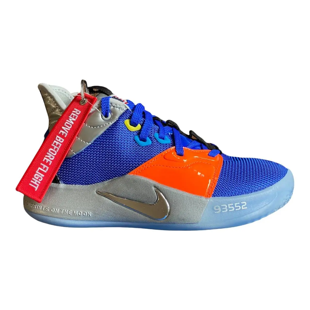 Nike shoes - Nike Pg 3 - CI2666-400 - Blue, Manufacturer: Racer Blue/Metallic Silver 3