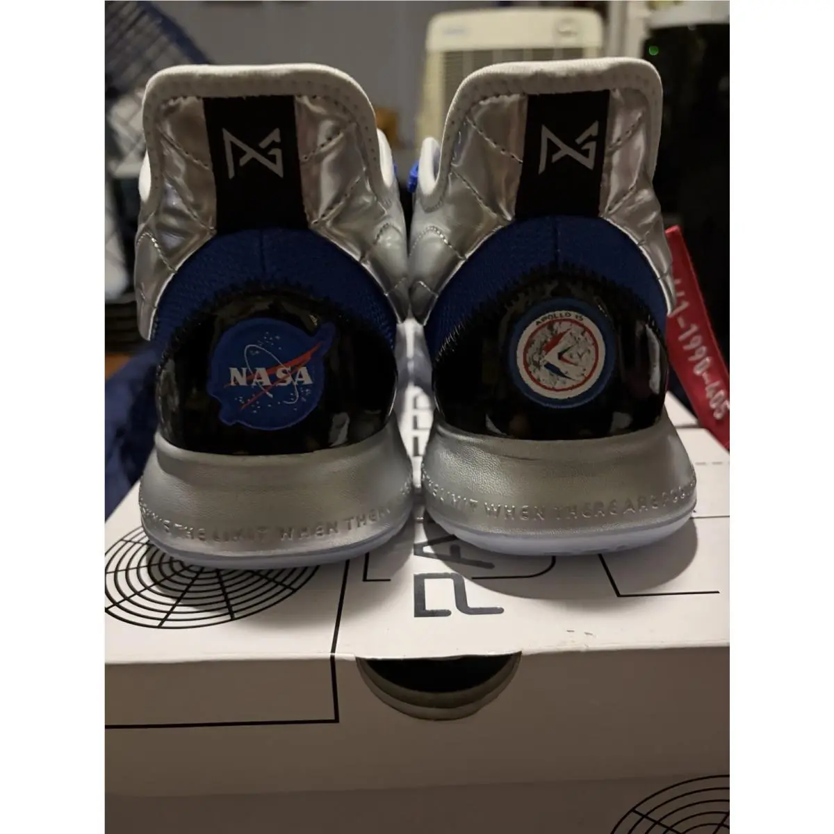 Nike shoes - Nike Pg 3 - CI2666-400 - Blue, Manufacturer: Racer Blue/Metallic Silver 15