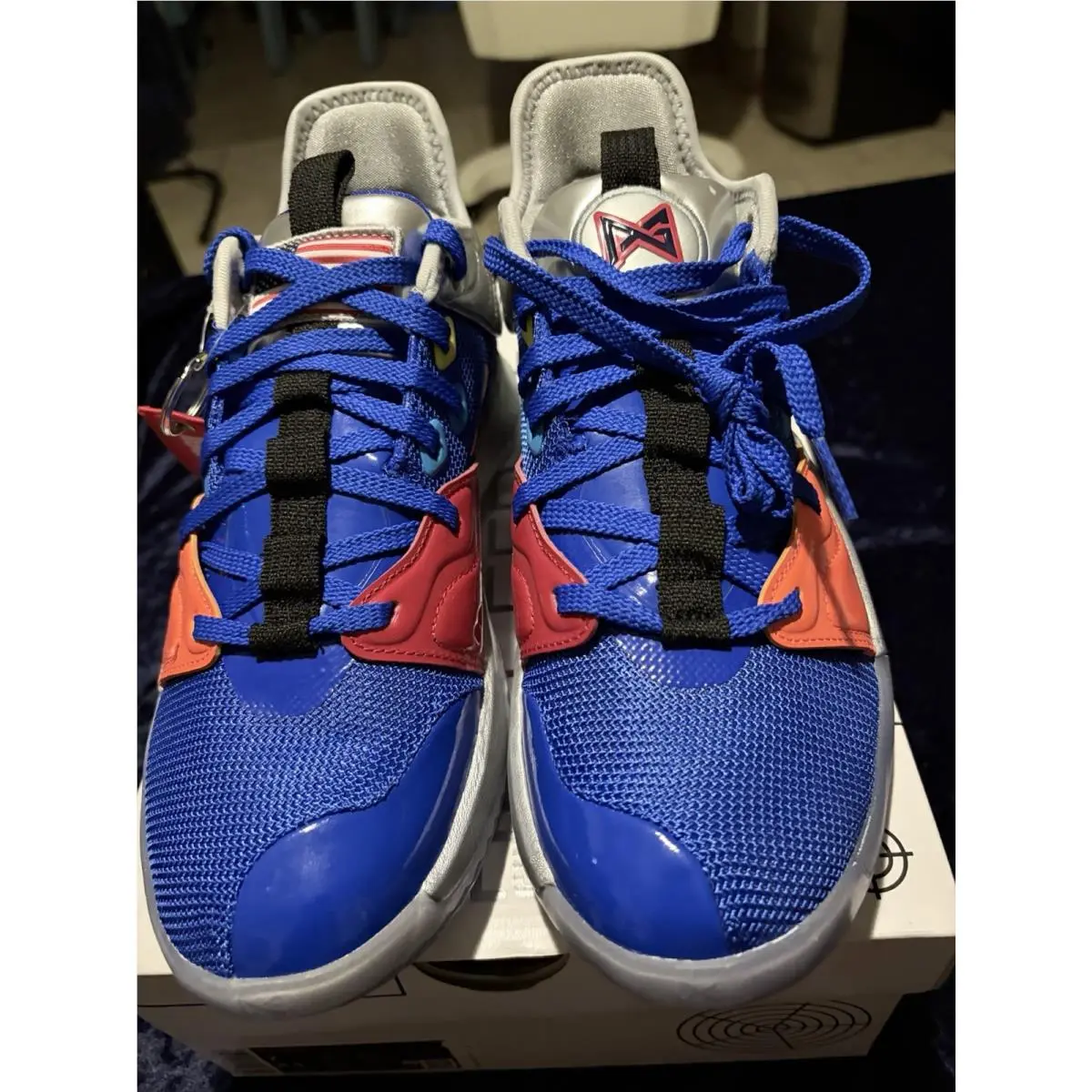 Nike shoes - Nike Pg 3 - CI2666-400 - Blue, Manufacturer: Racer Blue/Metallic Silver 0