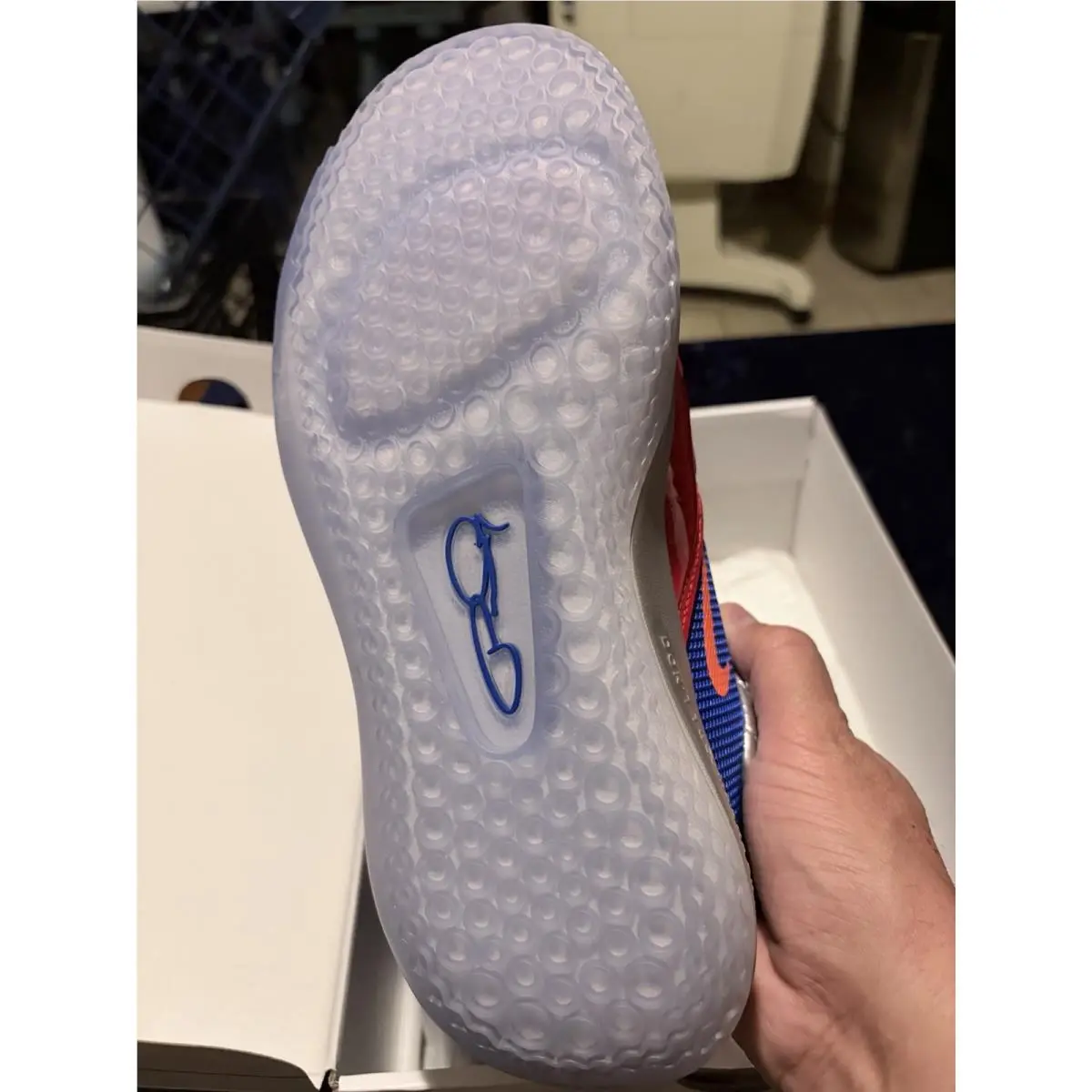 Nike shoes - Nike Pg 3 - CI2666-400 - Blue, Manufacturer: Racer Blue/Metallic Silver 7