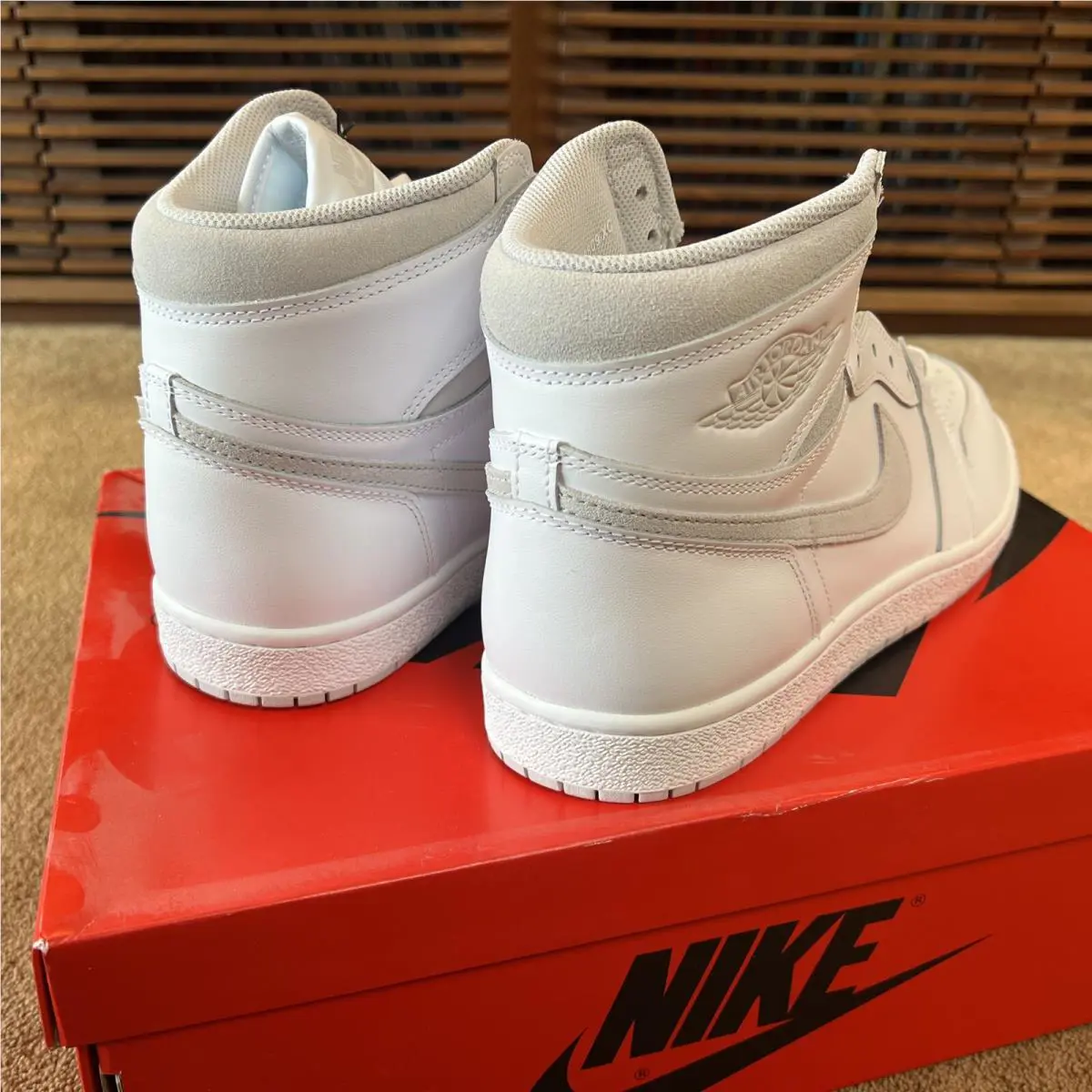 Nike shoes - Nike Air Jordan 1 - Air - BQ4422-100 - Grey 5