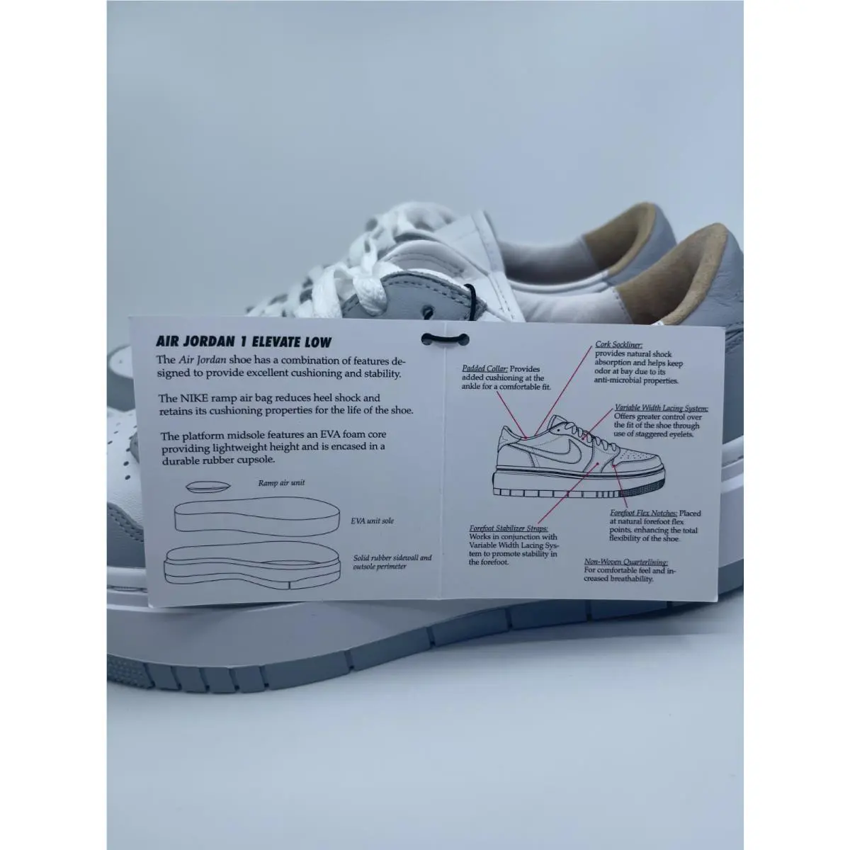 Nike shoes - Air Jordan 1 - Air - White 4