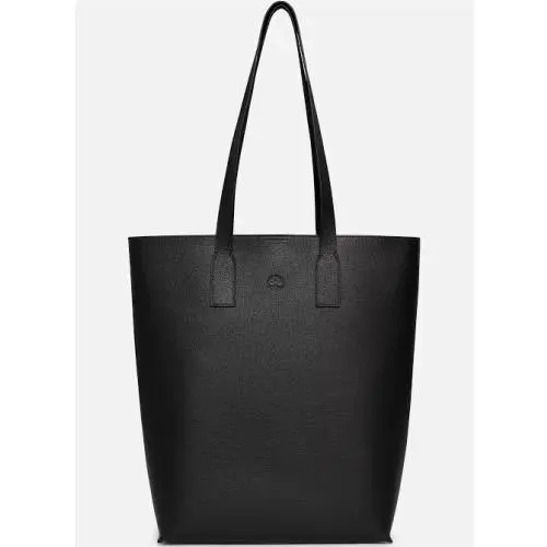 Timberland Tuckerman Leather Tote For Women in Black