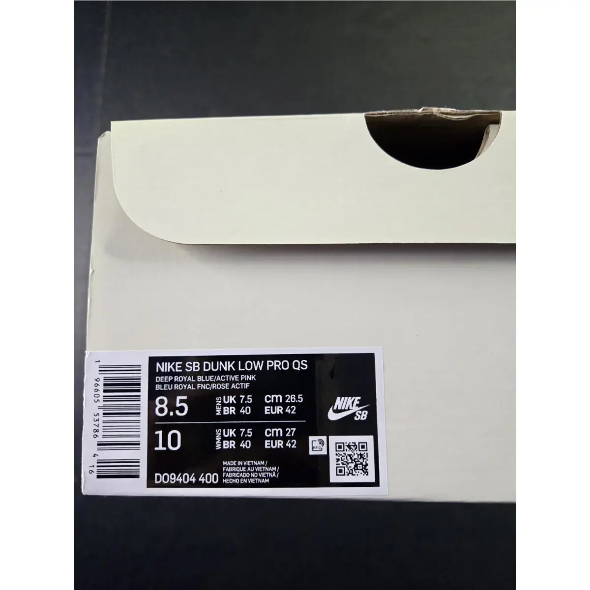 Nike shoes - Nike Dunk SB - Dunk - DO9404-400 - Blue 10