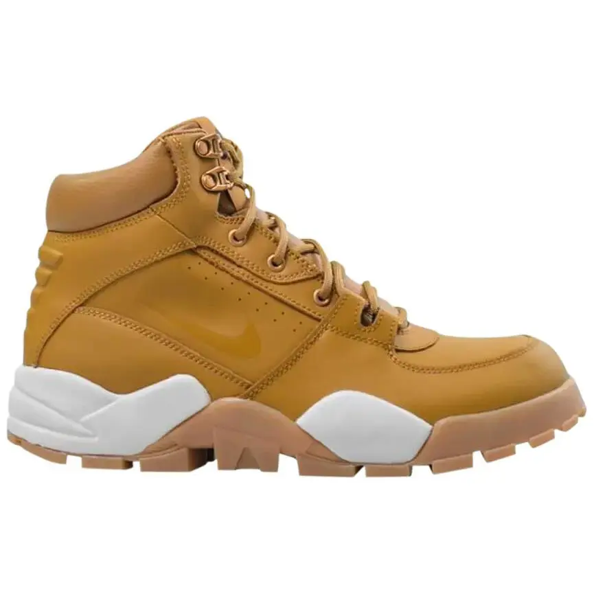 Nike Rhyodomo Wheat Wheat Light Bone Gum Medium Brown BQ5239-700 Men`s Size 14 - Brown