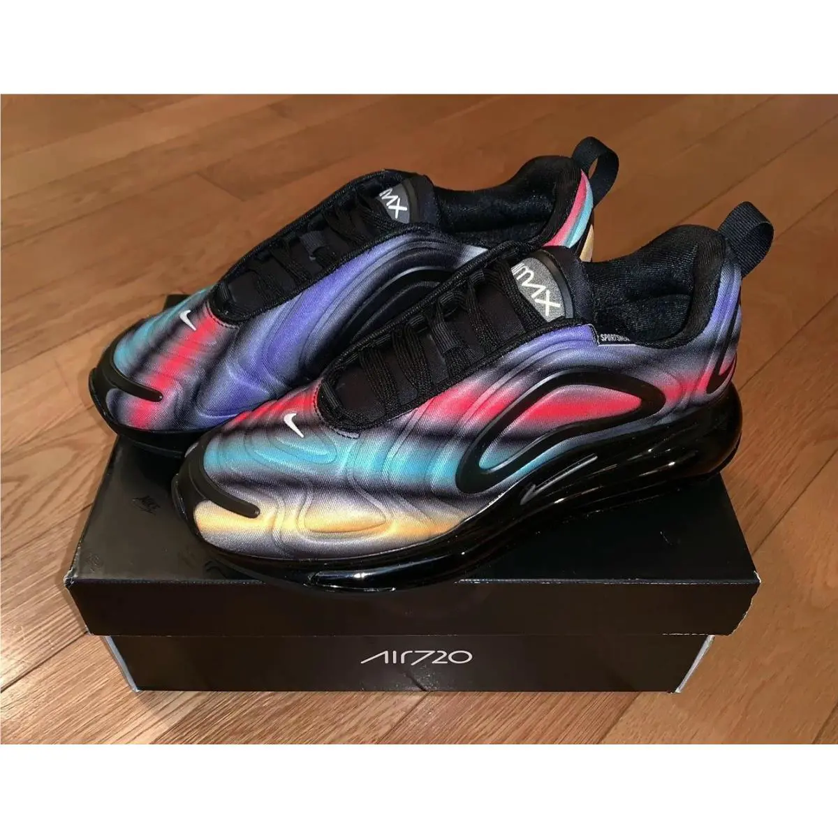Nike shoes - Nike Air Max 720 GS - AQ3196-011 - Multi-Color 0