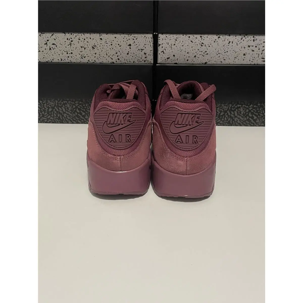 Nike shoes - Nike Air Max 90 Premium - 700155-601 - Vintage Wine/Vintage Wine (UPC: 0888411829911) 2