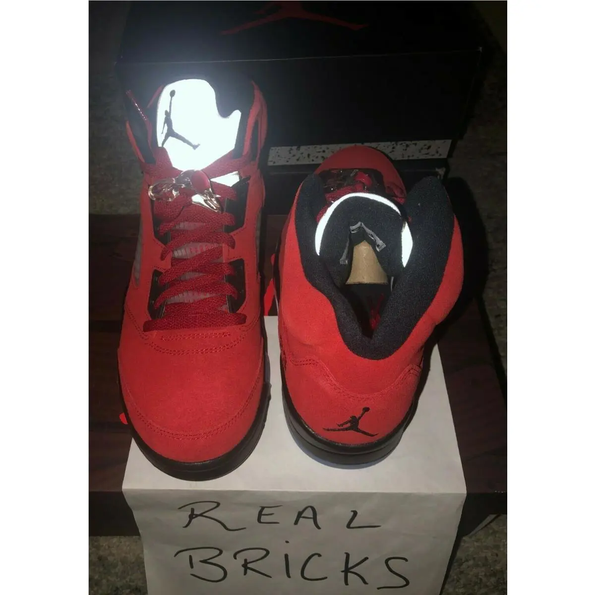 Nike shoes - Air Jordan 5 - Air - DD0587-600 - Red (UPC: 0194957520428) 1