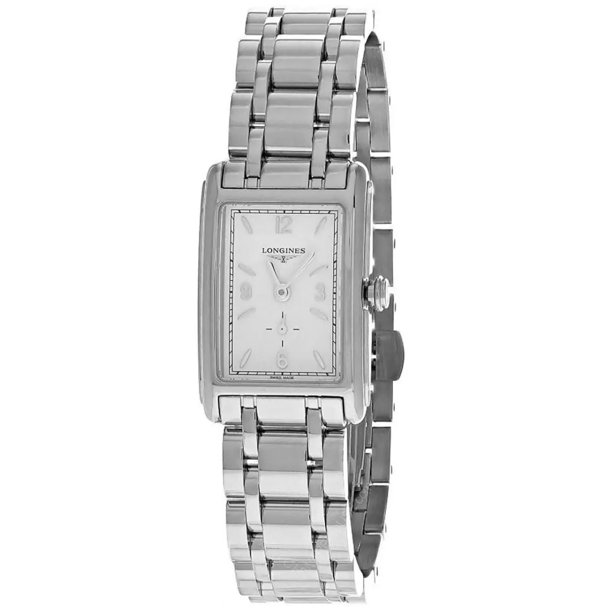 Dolcevita Quartz SS White Dial Women`s Watch L5.255.4.16.6 by Longines
