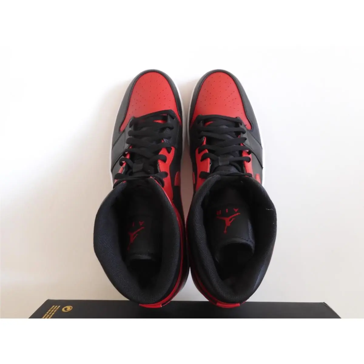 Nike shoes - Air Jordan 1 - Air - 554724-074 - Red (UPC: 0194498268155) 4