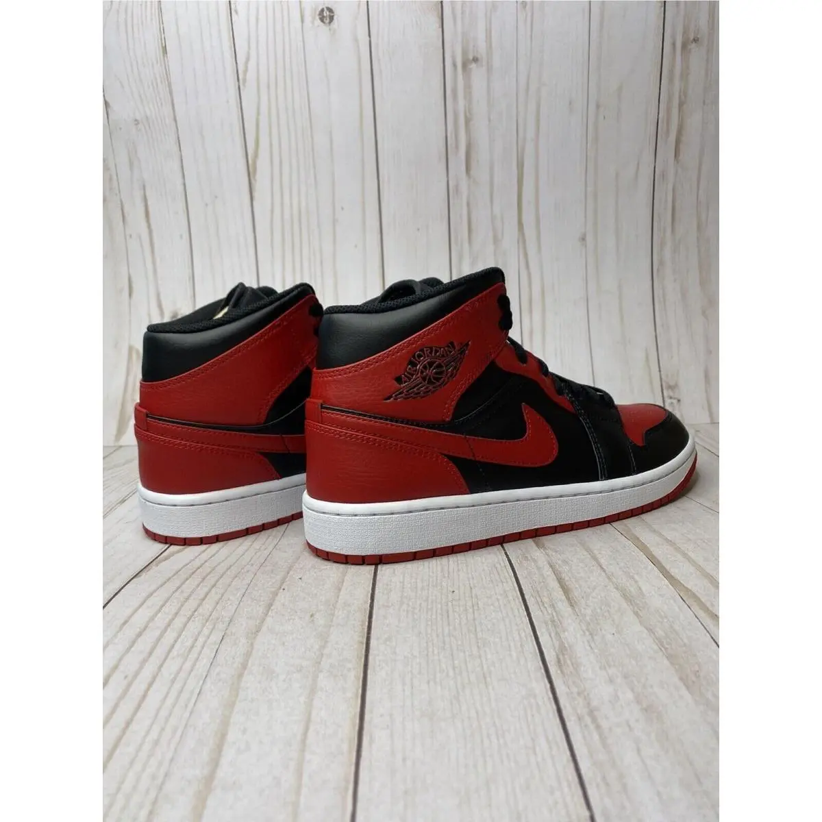 Nike shoes - Air Jordan 1 Mid - Air Mid - 554724-074 - Red 7