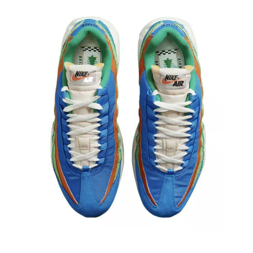 Nike shoes - Nike Air Max 95 SE - DH2718 400 - Lt Photo Blue/Black-Roma Green (UPC: 0195242090848) 3