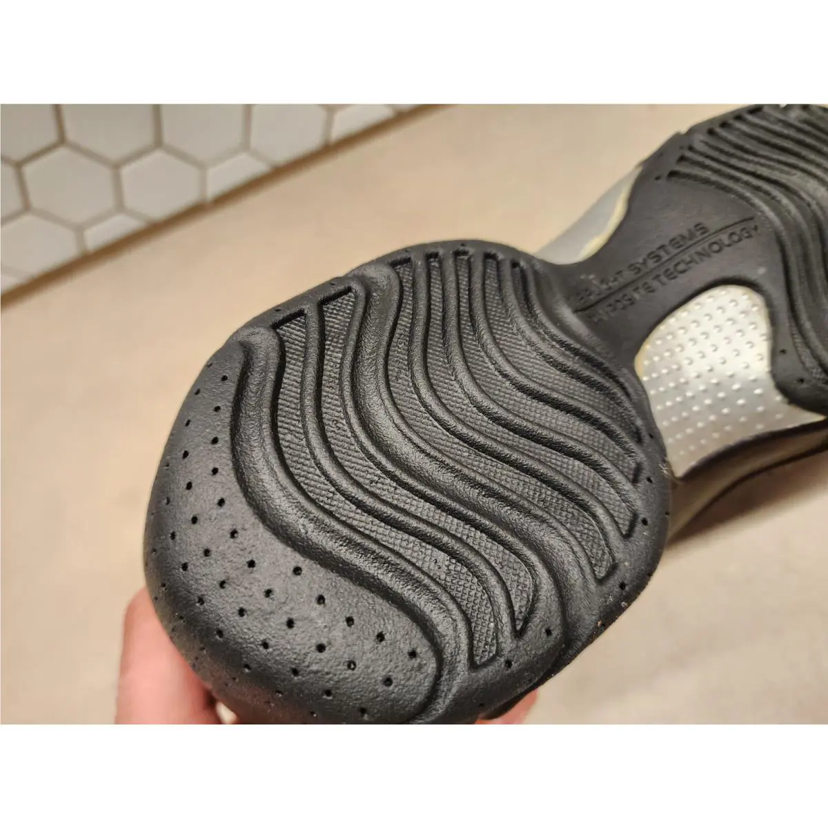 Nike shoes - Nike Air Flightposite - Air Flightposite - 624015-051 - Black/ Eggplant-Metallic Silver (UPC: 091205510883) 1