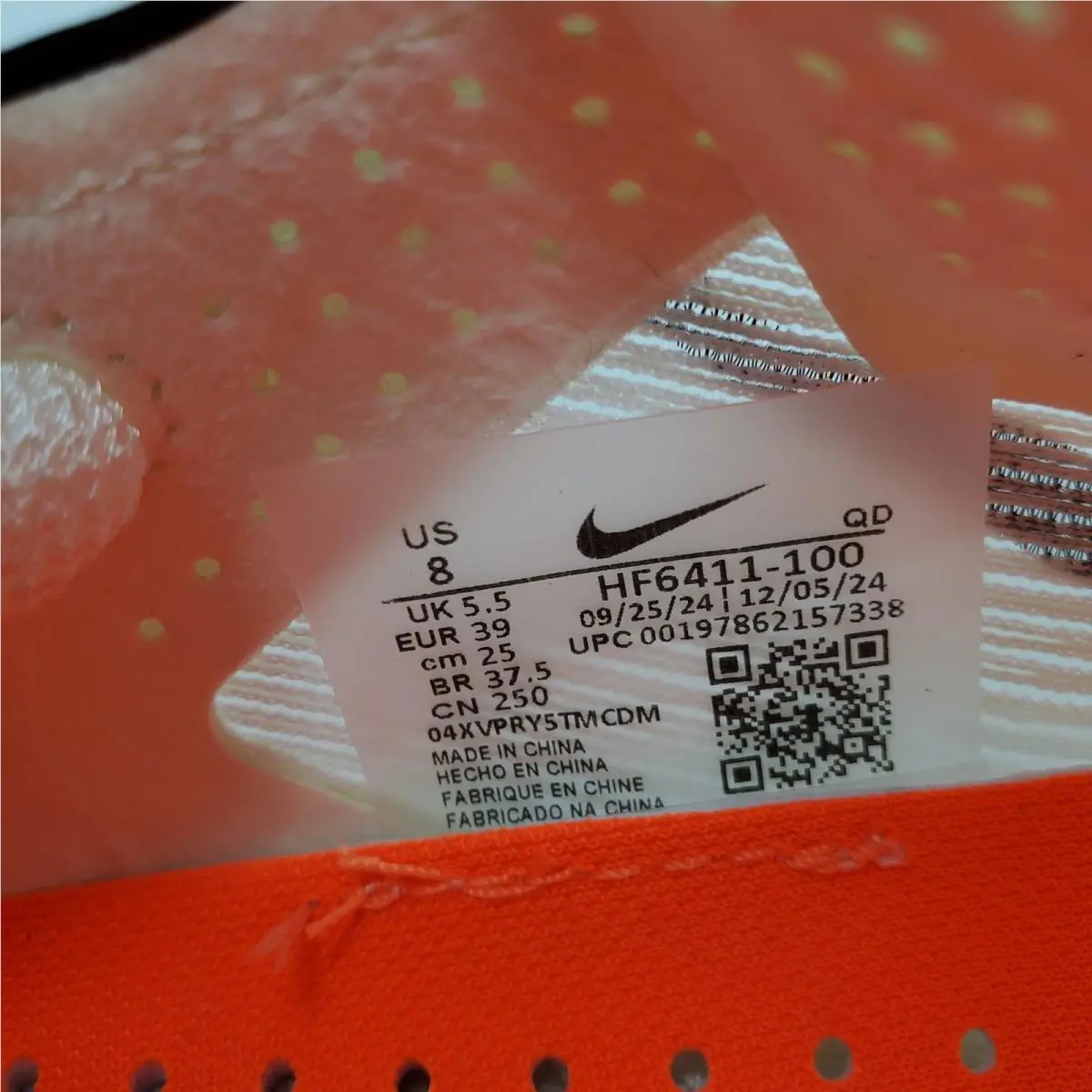 Nike shoes - Nike ZoomX VaporFly Next% 4 - HF6411-100 - White 8