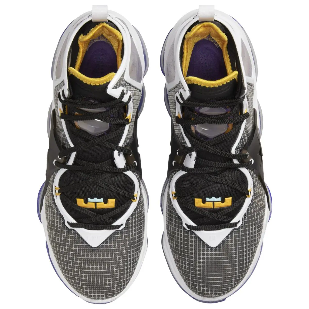 Nike shoes - Nike LeBron 19 - LeBron - CZ0203-002 - Black/Persian Violet/White/University Gold 2