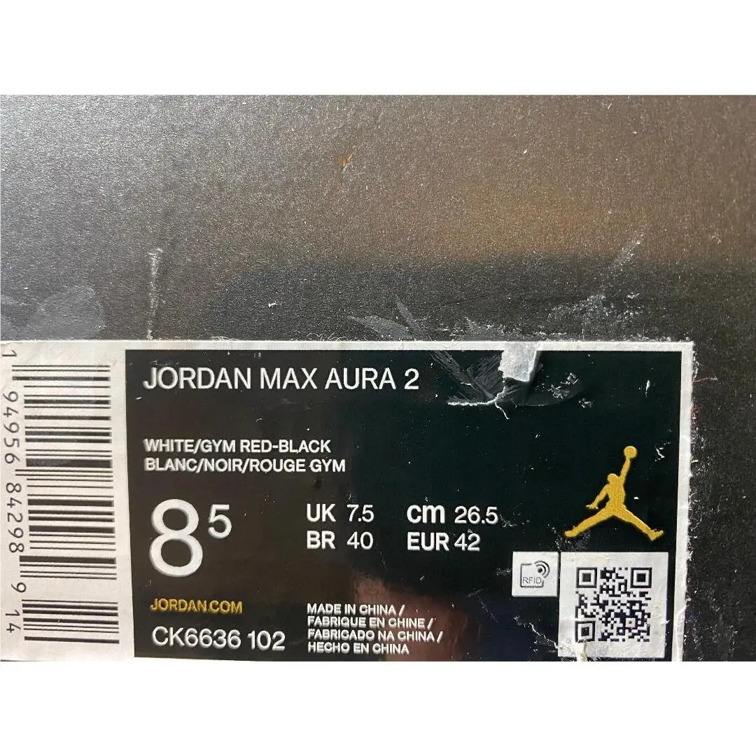 Nike shoes - Jordan Max Aura 2 - Max Aura - CV8122-105 - White (UPC: 194956842989) 3
