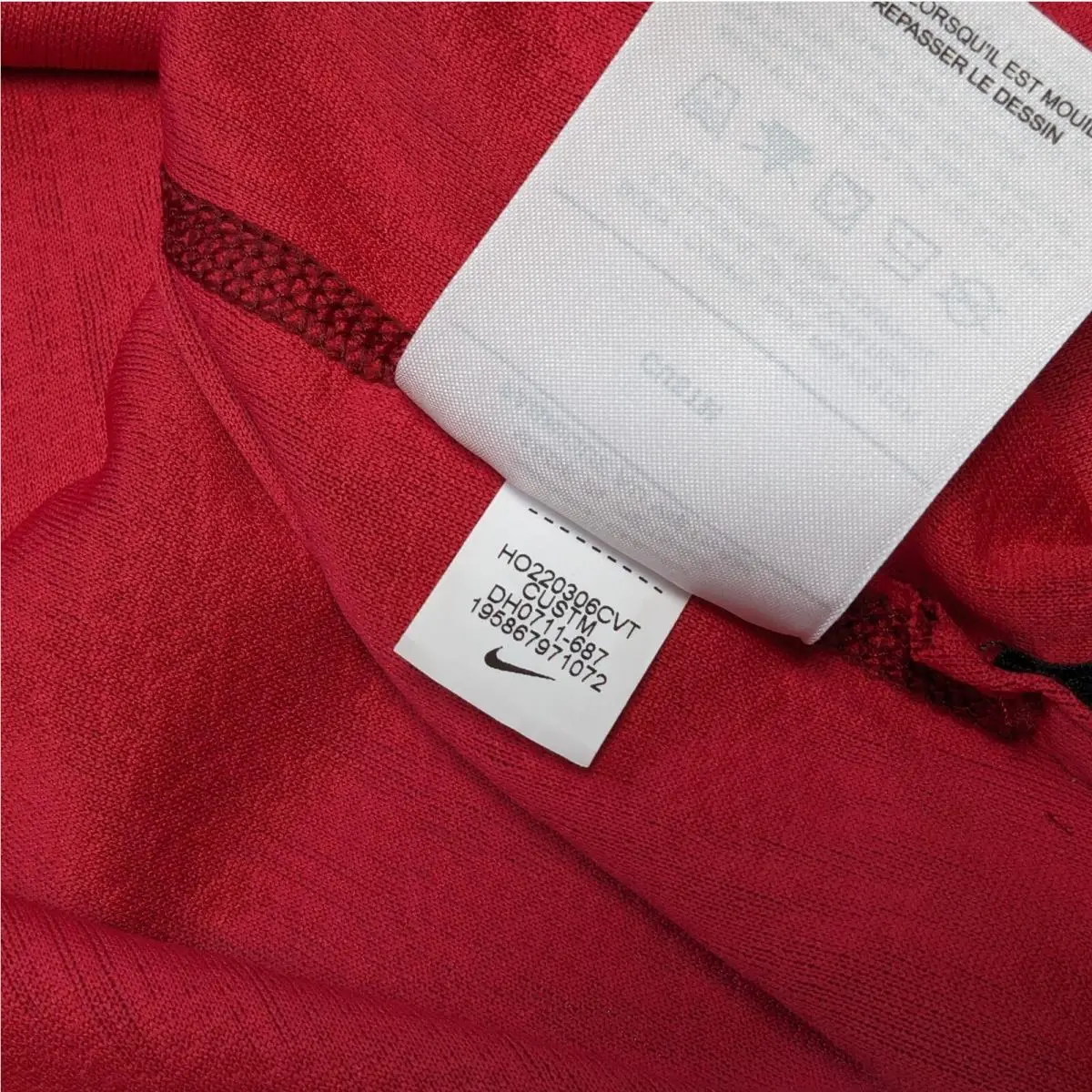 Nike clothing - Nike Tiger Woods Collection 25th Anniversary Polo - DH0711-687 - Red (UPC: 195867971072) 5