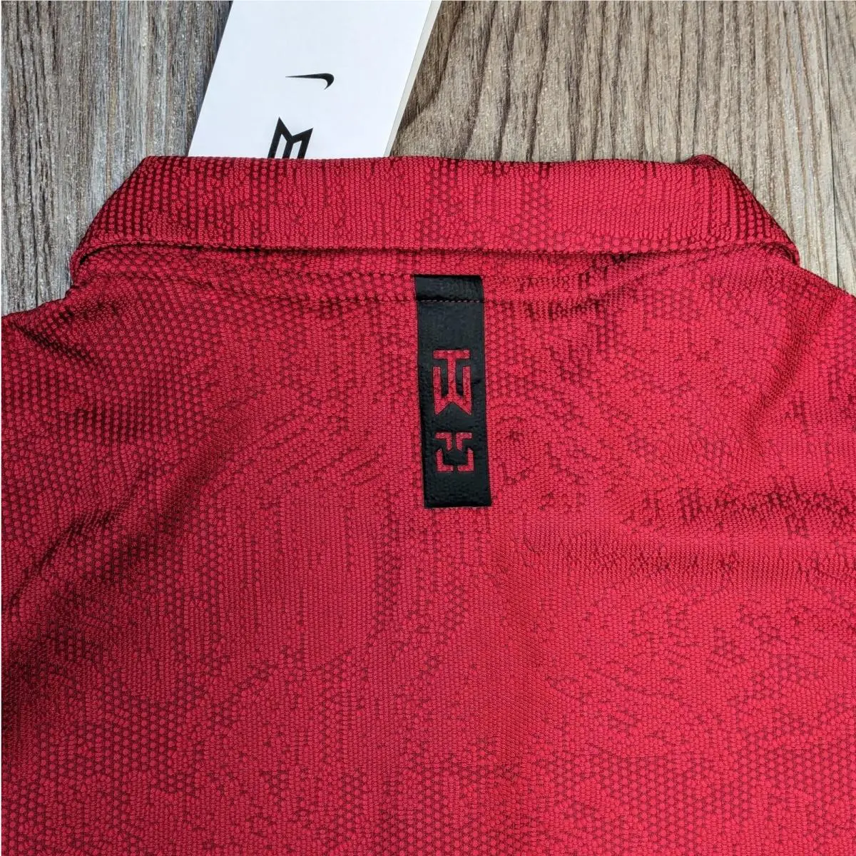 Nike clothing - Nike Tiger Woods Collection 25th Anniversary Polo - DH0711-687 - Red (UPC: 195867971072) 6