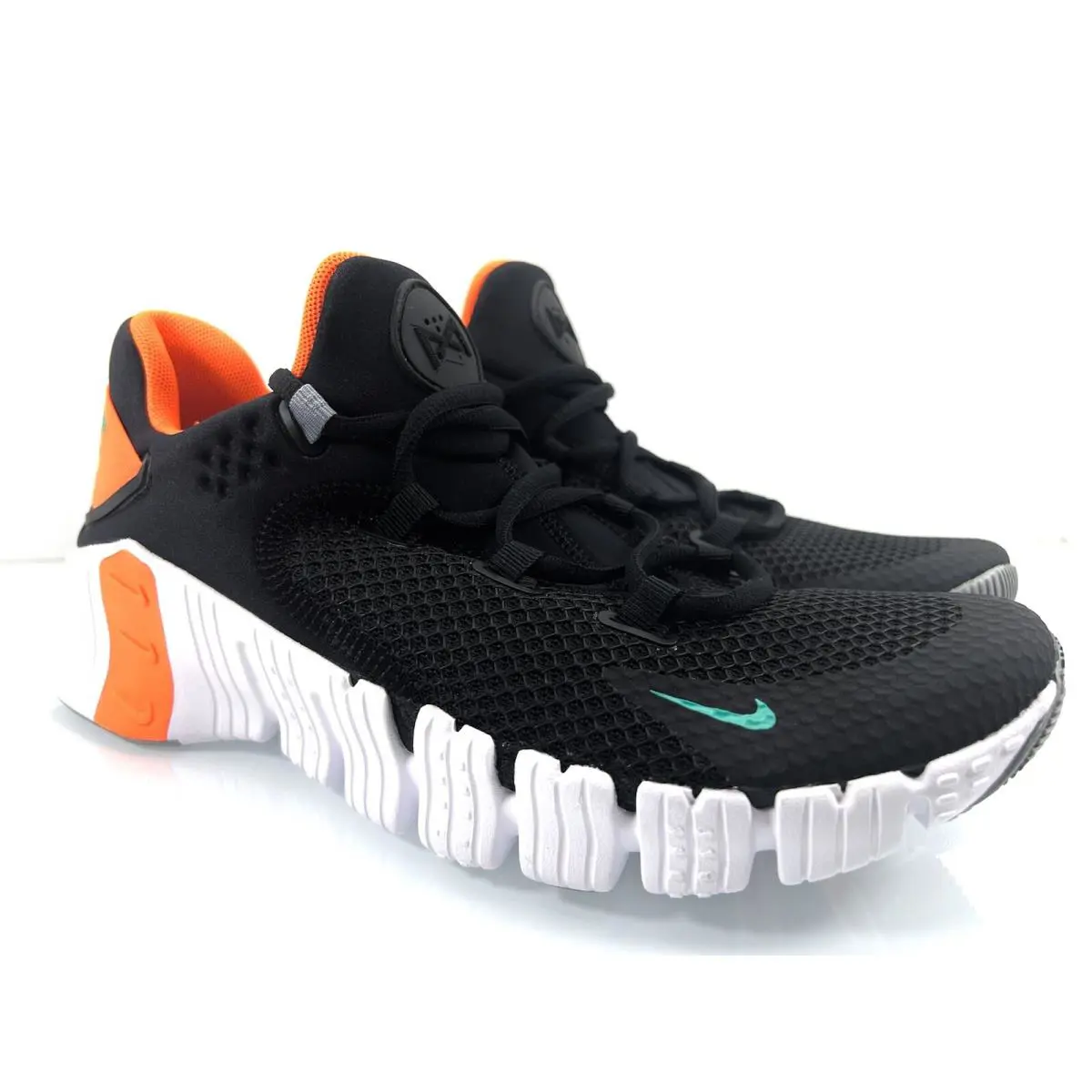 Nike shoes - Nike Free Metcon 4 - Free Metcon - CT3886-083 - Black/White/Orange/Green 4
