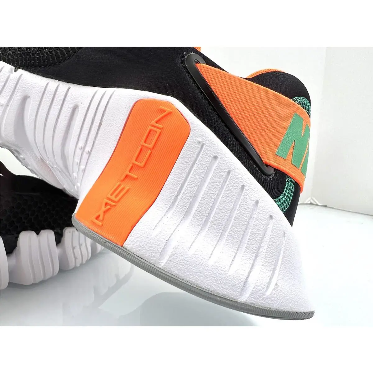 Nike shoes - Nike Free Metcon 4 - Free Metcon - CT3886-083 - Black/White/Orange/Green 5