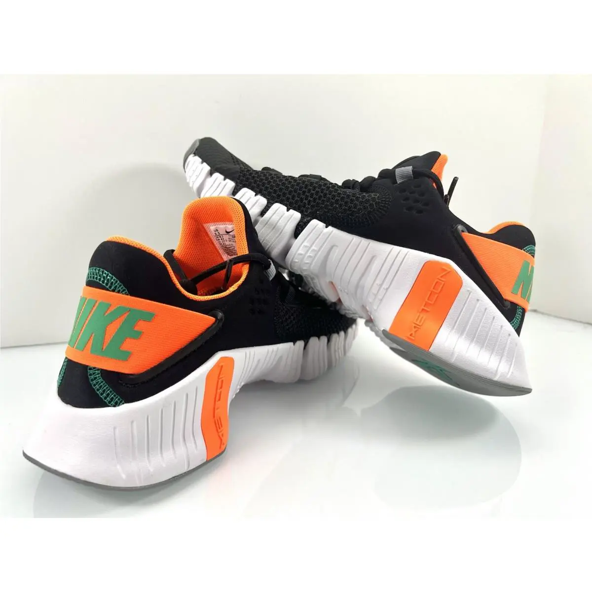 Nike shoes - Nike Free Metcon 4 - Free Metcon - CT3886-083 - Black/White/Orange/Green 6