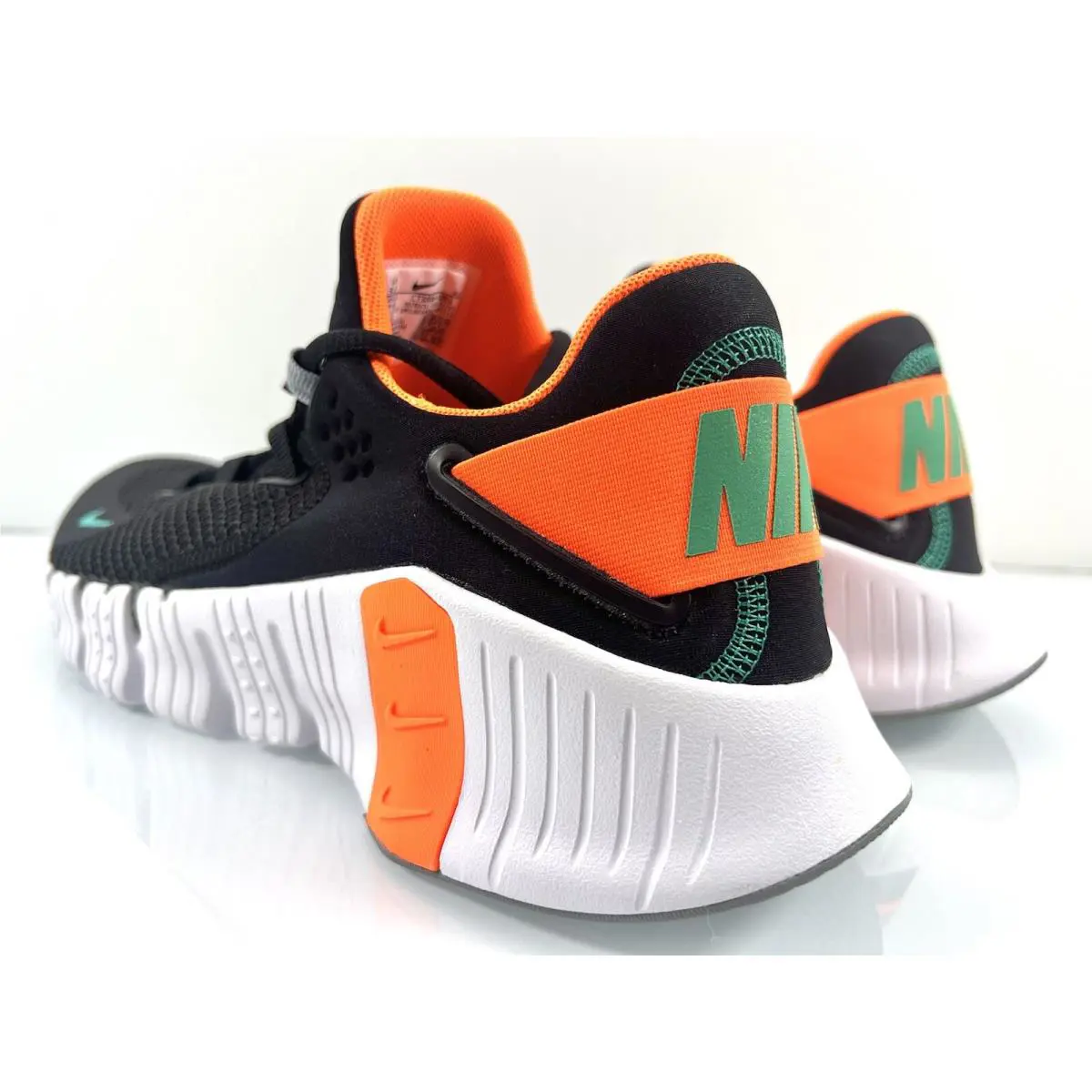 Nike shoes - Nike Free Metcon 4 - Free Metcon - CT3886-083 - Black/White/Orange/Green 7