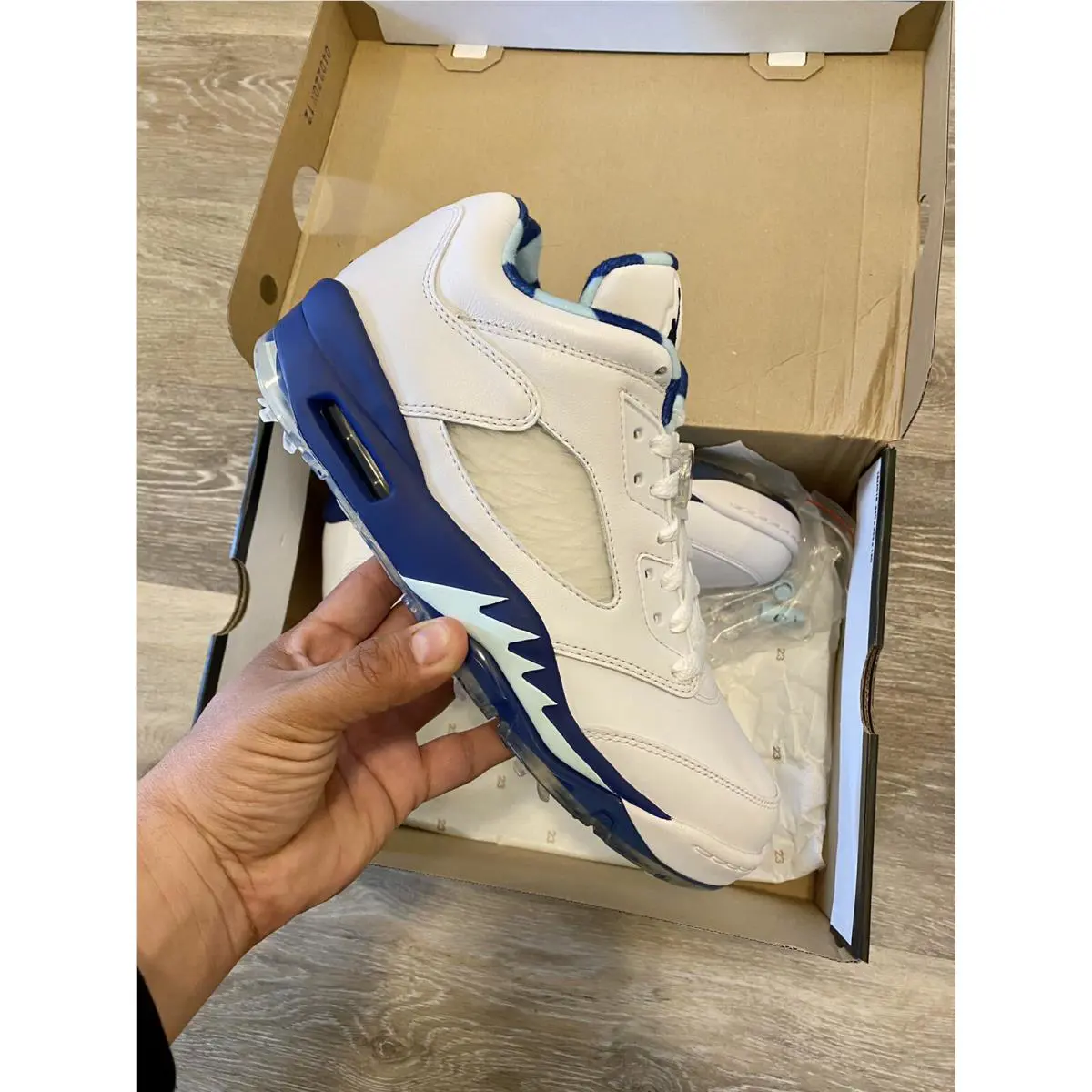 Nike shoes - Jordan 5 - CW4206100 - White (UPC: 0194274082562) 8