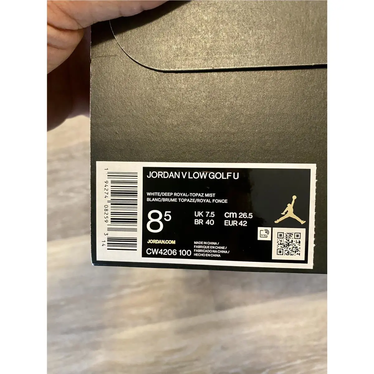 Nike shoes - Jordan 5 - CW4206100 - White (UPC: 0194274082562) 10