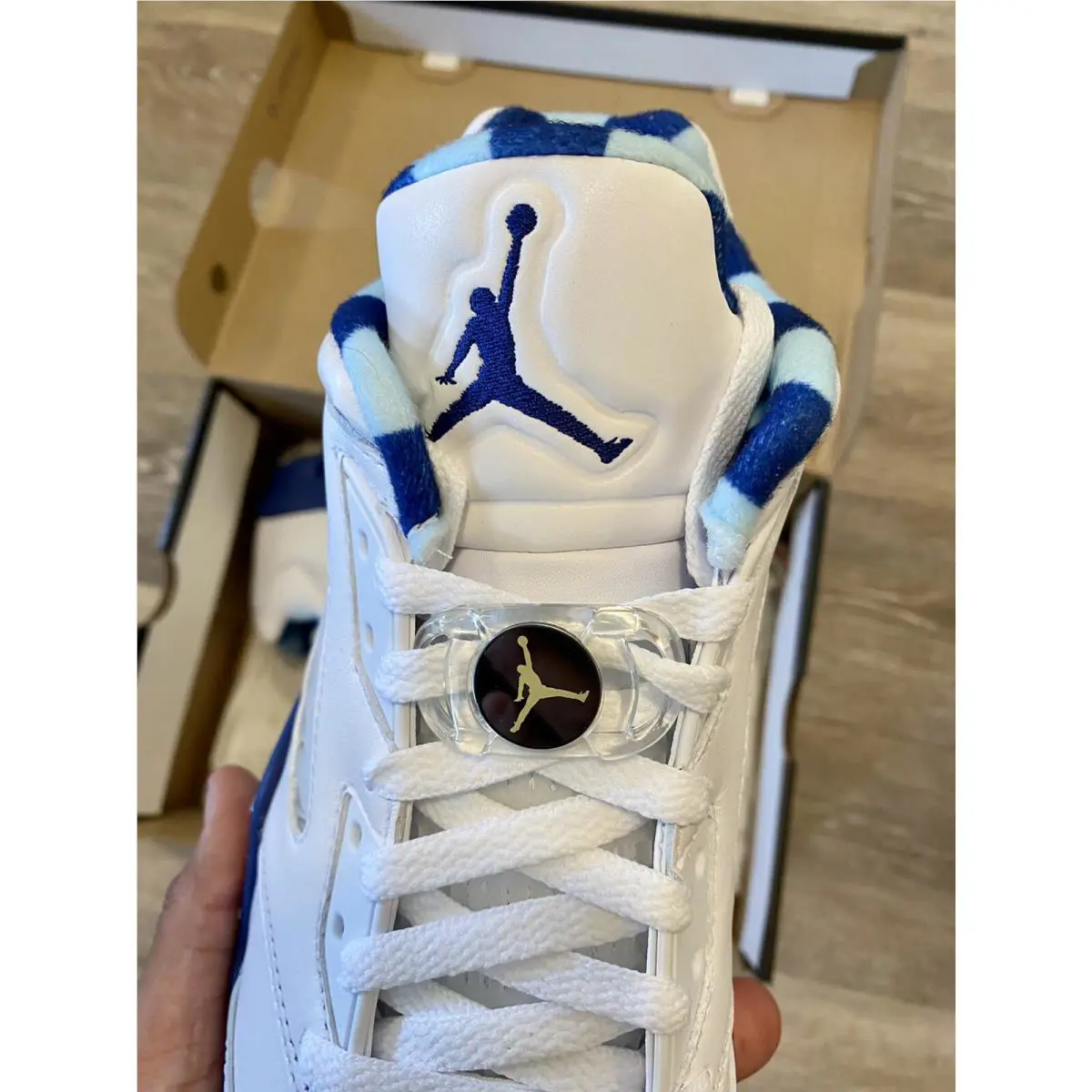 Nike shoes - Jordan 5 - CW4206100 - White (UPC: 0194274082562) 6