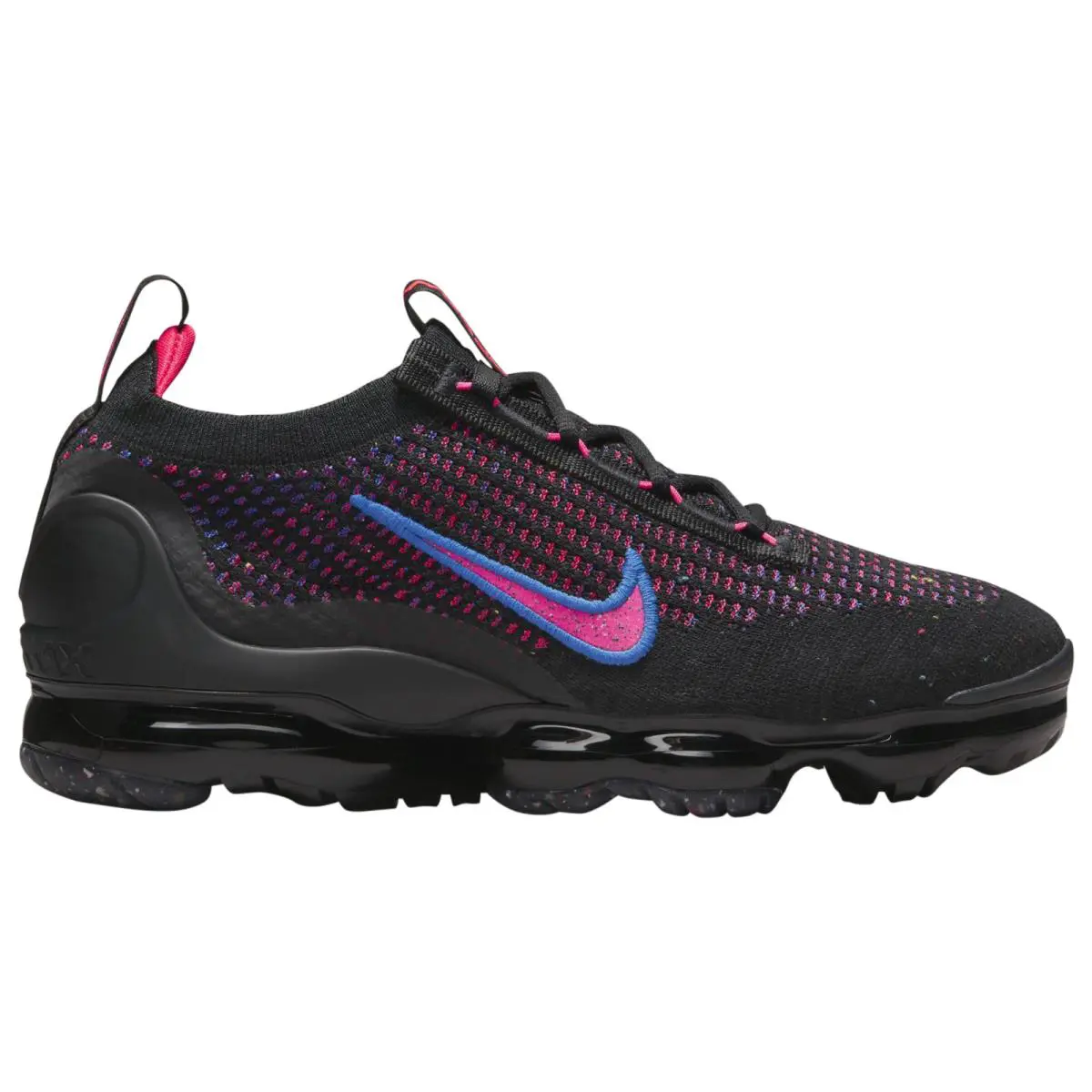 Nike Air Vapormax 2021 Flyknit Black/pink 4.5 Men/6 Women - Black