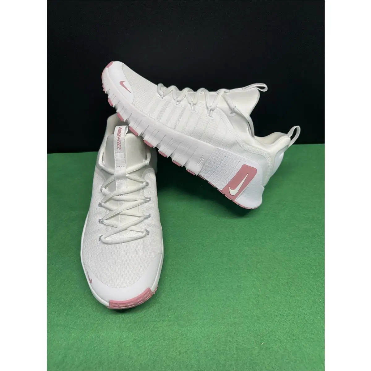 Nike Free Metcon 6 White/pink Training Sneakers FJ7126 106 Women’s Size 9