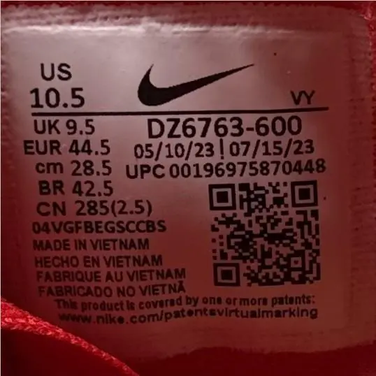 Nike shoes - Air Alpha Force 88 - Air Alpha Force - DZ6763-600 - Red 8