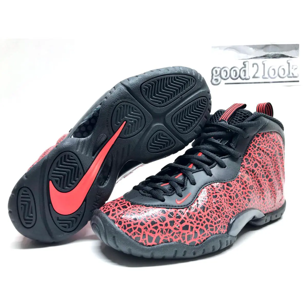 Nike shoes - Nike Little Posite - Little Posite - Black (UPC: 193654860752) 0