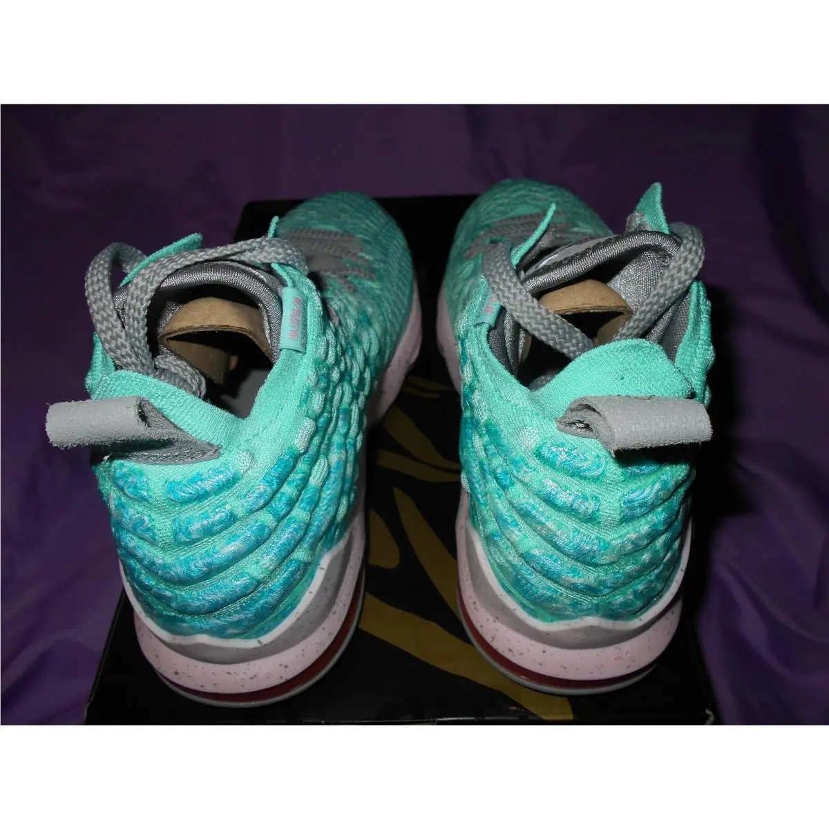 Nike shoes - Nike LeBron 17 - LeBron - BQ5594-444 - LIGHT AQUA (UPC: 194275006659) 0