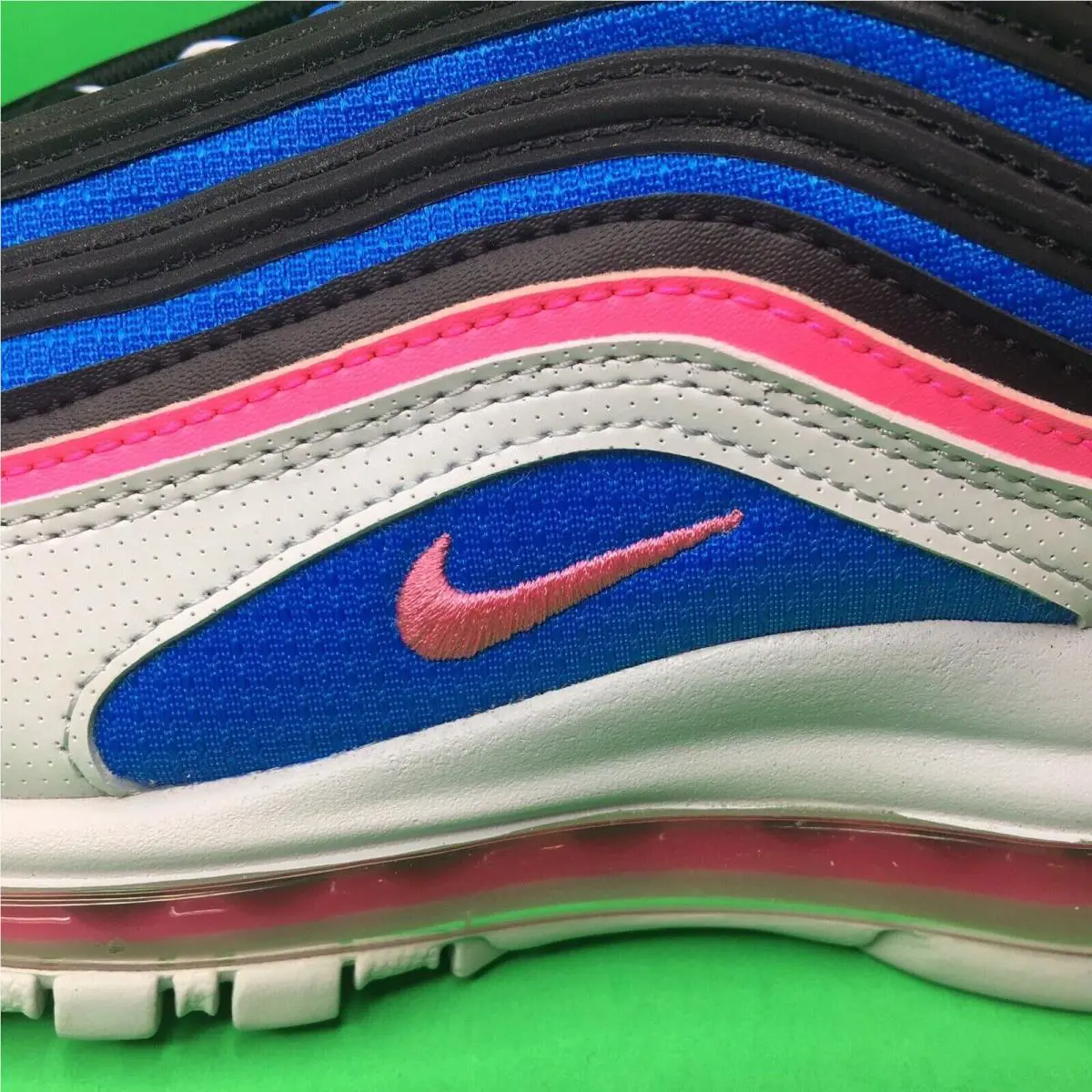Nike shoes - Nike Air Max 97 - Air Max - Pure Platinum/Pink Blast/Black 7