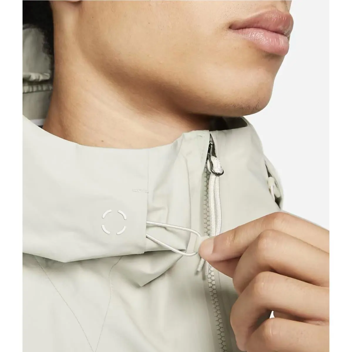 Nike clothing - Nike Storm-Fit ADV ACG Chain of Craters Jacket - DB3559145 - Light Stone/Light Bone-Summit White (UPC: 195245508760) 2