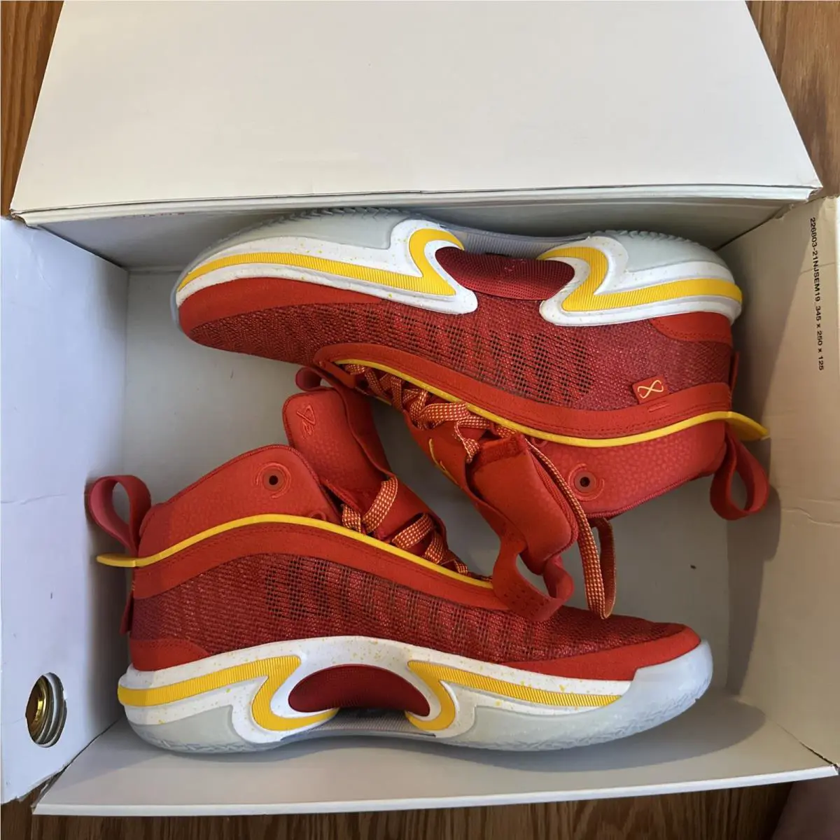 Nike shoes - Air Jordan 36 - Air - DJ4480-600 - Red 7