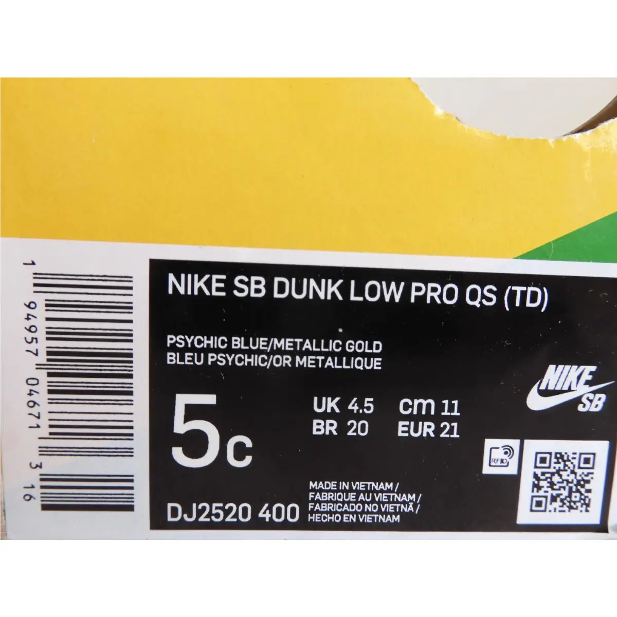 Nike shoes - Nike Sb Dunk Low - Dunk Low - Blue (UPC: 194957046713) 3