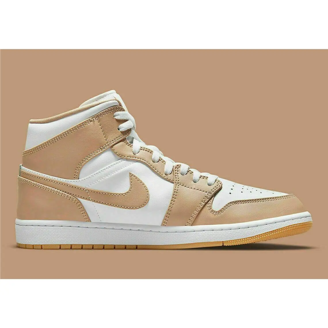 Nike shoes - Air Jordan 1 - Air - 554724-271 - Hemp/Gum Yellow/White 0