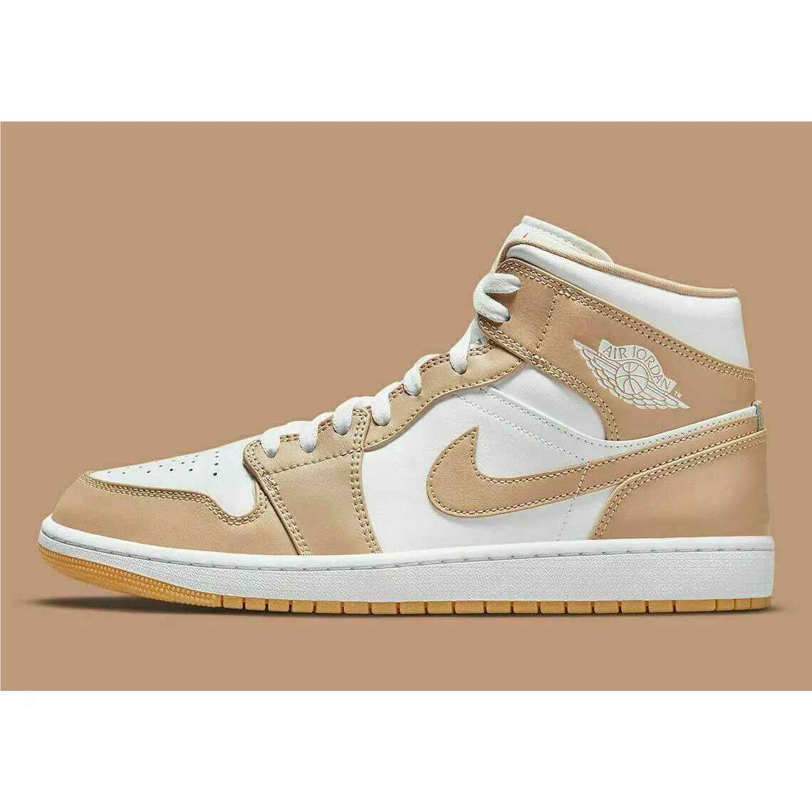 Nike shoes - Air Jordan 1 - Air - 554724-271 - Hemp/Gum Yellow/White 1