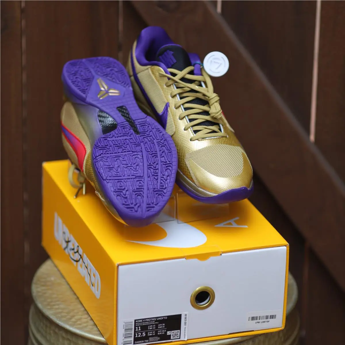 Nike shoes - Kobe Protro V - Kobe Protro - DA6809-700 - Gold 3