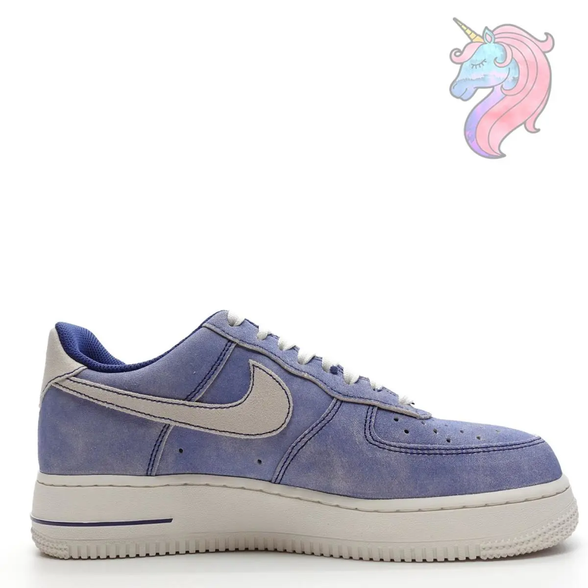Nike shoes - Nike Air Force 1 `07 LV8 - DH0265-400 - Blue 1
