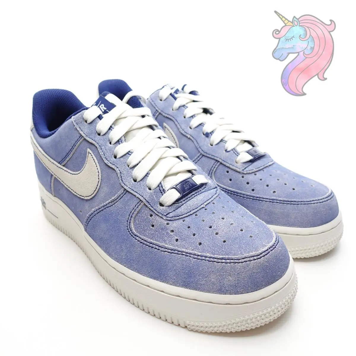 Nike shoes - Nike Air Force 1 `07 LV8 - DH0265-400 - Blue 7