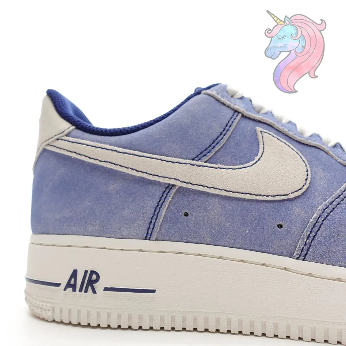 Nike shoes - Nike Air Force 1 `07 LV8 - DH0265-400 - Blue 10