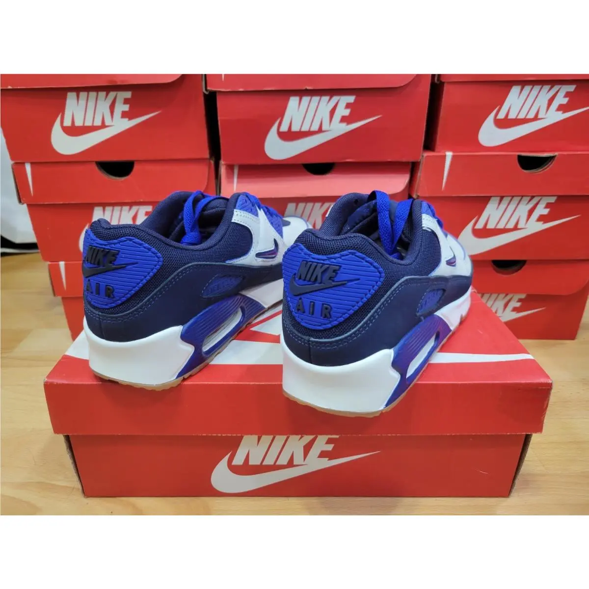 Nike shoes - Nike Air Max 90 - Air Max - CJ0611-102 - Blue (UPC: 0193659396928) 4