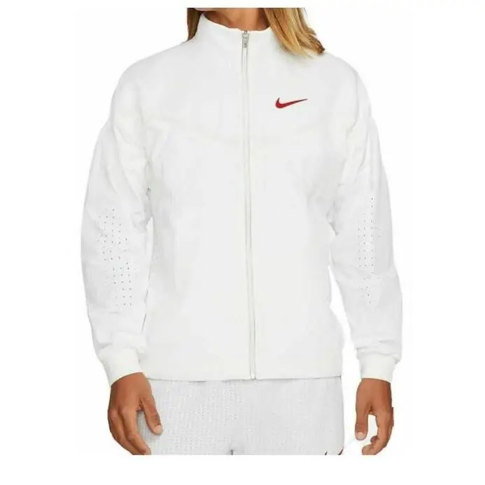 Nike Women`s Sportswear Team Usa Olympics Jacket Sptcas White Size Large - White / red