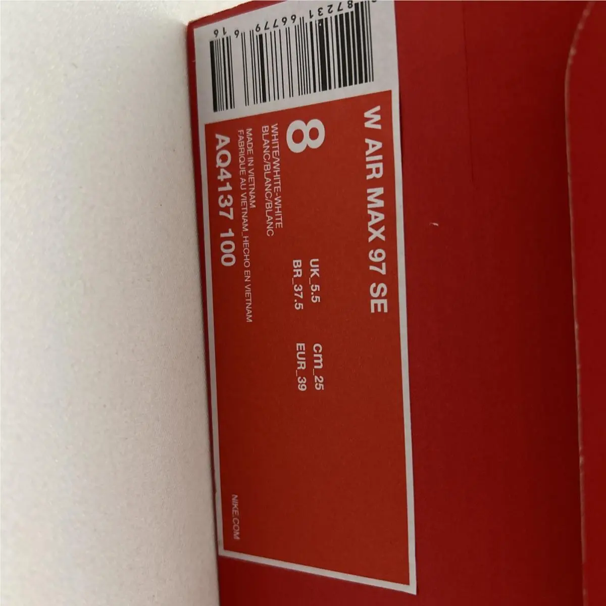 Nike shoes - Nike Air Max 97 - Air Max - Dq9131-002 - Silver, Manufacturer: Metallic Silver/White/Black/Varsity Red 5